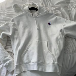 white champion hoodie